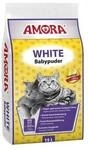 Amora White Katzenstreu m. Babypuderduft 15 Liter