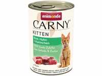 animonda Carny Kitten Rind, Huhn & Kaninchen 12x400 g 2,4 kg, Grundpreis: &euro; 8,75