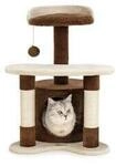 Lionto Kratzbaum H&ouml;he 65 cm braun/ beige
