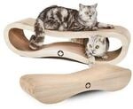 Canadian Cat Company Kratzbrett Orbit + Satellite 2.0 naturfarben