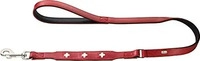 Hunter F&uuml;hrleine Swiss rot/ schwarz M-L