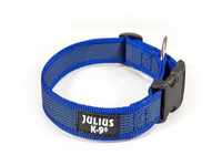 JULIUS-K9 Halsband 20mm x 27-42cm blau/ grau