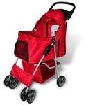 VidaXL Hundetransporter 37x80x99 (B x T x H) rot