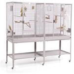 Montana Cages Vogelk&auml;fig New Madeira Double hellgrau