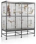 Montana Cages Voliere Casa 150 hellgrau/ dunkelgrau