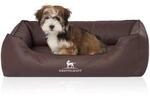 Knuffelwuff Orthop&auml;disches Hundebett Madison aus laser-gestepptem Kunstleder...