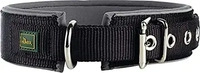 Hunter Halsband Neopren Reflect schwarz/ grau 65 cm