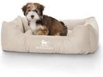 Knuffelwuff Hundebett Finlay aus Nylongewebe beige M-L