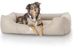Knuffelwuff Hundebett Finlay aus Nylongewebe beige XL