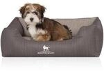 Knuffelwuff Orthop&auml;disches Hundebett Outlander aus laser-gestepptem Kunstleder