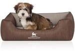 Knuffelwuff Orthop&auml;disches Hundebett Outlander aus laser-gestepptem Kunstleder