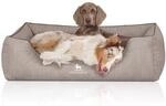 Knuffelwuff Orthop&auml;disches Hundebett Tampa aus laser-gestepptem Kunstleder...