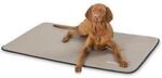 Knuffelwuff Kunstleder Hundematte Cheyenne taupe XL