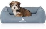 Knuffelwuff Orthop&auml;disches Wasserabweisendes Hundebett Leon aus Velours mit