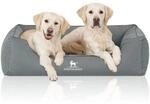 Knuffelwuff Orthop&auml;disches Wasserabweisendes Hundebett Leon aus Velours mit