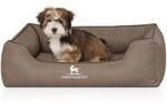Knuffelwuff Orthop&auml;disches Hundebett Columbia aus laser-gestepptem Kunstleder...