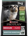 PRO PLAN Puppy Medium Sensitive Digestion Lamm 3 kg