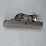 Canadian Cat Company Kratzbrett Cloud f&uuml;r die Wand dunkelgrau