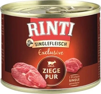 RINTI Singlefleisch Exclusive Ziege pur 12x185 g 2,22 kg, Grundpreis: &euro; 9,45 /