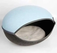 Canadian Cat Company Filz Katzennest hellblau