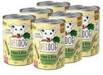 VEGDOG Nassfutter Senior Erbsen & Hirse Vorteilspack 400 g