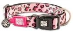 Max & Molly Halsband - Leopard Pink L