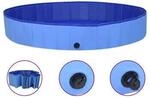 VidaXL Hunde-Pool blau 2 m, 30 cm