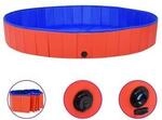 VidaXL Hunde-Pool rot 2 m, 30 cm