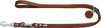 Hunter Verstellbare F&uuml;hrleine cognac S-M