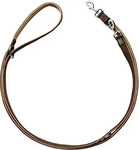 Hunter Verstellbare F&uuml;hrleine Neopren braun/ caramell 2,5 cm, 2 m