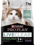 PRO PLAN Liveclear Sterilised Adult Truthahn 7 kg