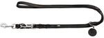 Hunter Verstellbare F&uuml;hrleine Solid Education schwarz 1,8 cm, 2,5 m