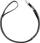 Hunter Verstellbare F&uuml;hrleine Neopren schwarz/ grau 2 cm, 3 m