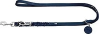 Hunter Verstellbare F&uuml;hrleine Solid Education dunkelblau 1,3 cm, 2 m