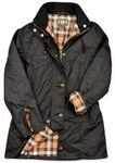 ROMNEYS Wachsjacke New Ashdown schwarz M - INT