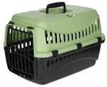 Kerbl Pet Transportbox Expedion schwarz/ gr&uuml;n