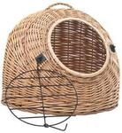 VidaXL Katzentransporter Braun 45 cm, 45 cm, 60 cm