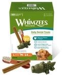WHIMZEES Zahnpflegesnacks Hund Adult Vorteilsbox f&uuml;r gro&szlig;e Hunde