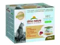 Almo nature HFC Natural Light Meal 4x50 g Thunfisch und Garnelen 0,2 kg,...