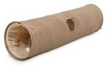Canadian Cat Company Katzentunnel XXL mit Kuschelfell beige
