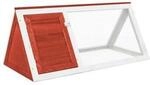 VidaXL Holz Kaninchenstall / Kleintierstall rot