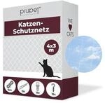 PIUPET Katzennetz transparent 3 x 4 m