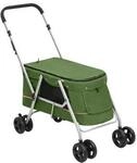 VidaXL Hundewagen 100x49x96 cm (L x B x H) gr&uuml;n