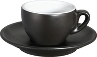 Cilio Espressotasse ROMA schwarz matt