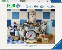 Ravensburger Pz.1500 T. - K&auml;tzchen In Der K&uuml;che