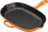 Le Creuset Grillpfanne Signature oval Ofenrot
