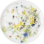 Rosenthal Brotteller, 18 cm, Brillance / Fleurs des Alpes