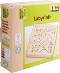 Natural Games Holz Labyrinth 12x12 cm