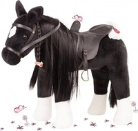 G&ouml;tz Puppen K&auml;mmpferd, Rappe Max, 52cm