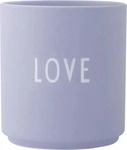 Design Letters ApS Favourite Cups Love rosa 8,5x8cm, Love Collection